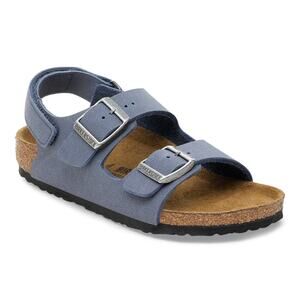Birkenstock Blue Milano Crosstown Waxy Leather Sandals Size 43 (M10) New W/O Box